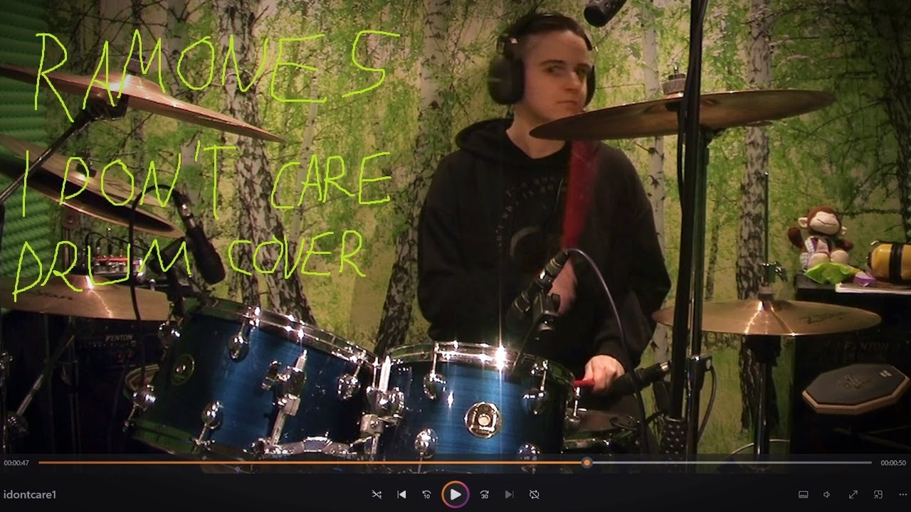 Ramones - I Don’t Care | Drum cover | Muzyknięty