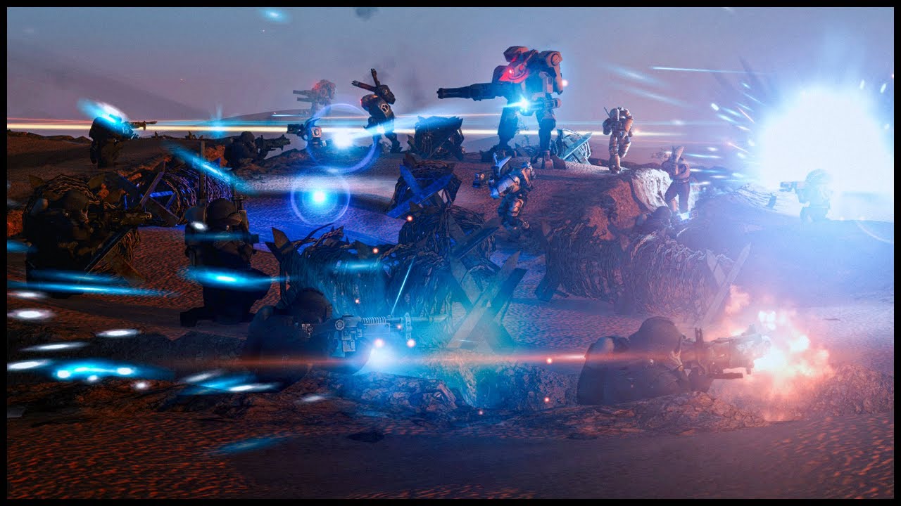 Can Tau Break the Krieg Super-Trench Line?! Warhammer 40k Mod