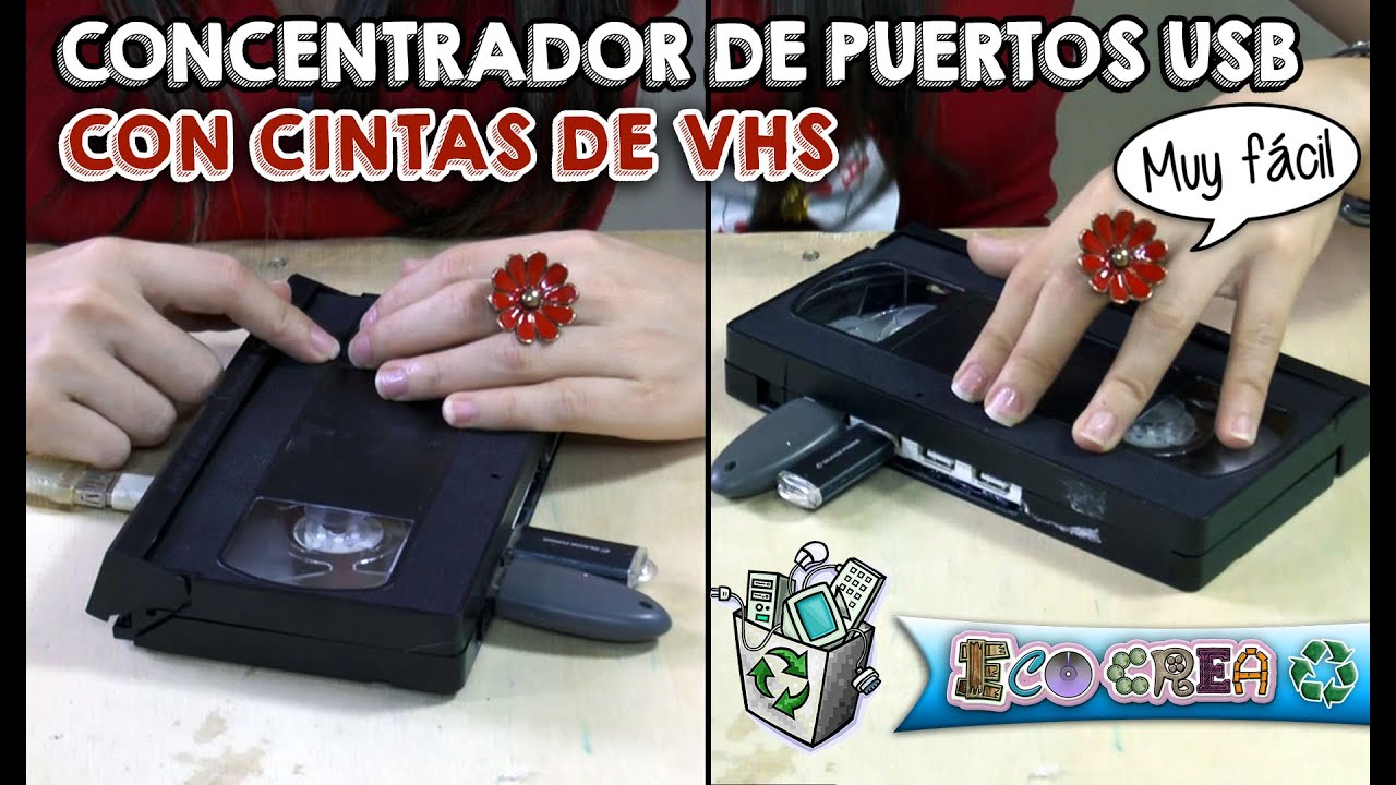 Idea con VHS (Regalo para geeks)