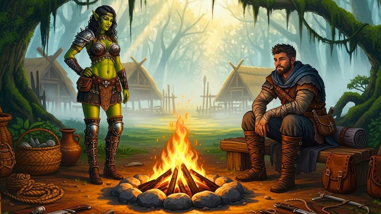 “Can I Feel Your Warmth Tonight?” Asked the Orc Woman — His Answer Surprised Her