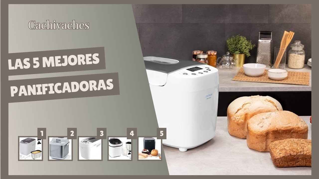 5 Mejores Máquinas para HACER PAN EN CASA 🍞 No compres una panificadora casera, sin ver este vídeo
