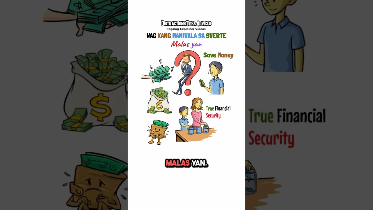 Pera Tips: Wag Kang Maniniwala Sa Swerte Malas Yan #MoneyTips #PeraTips #MoneyMindset #PeraMindset