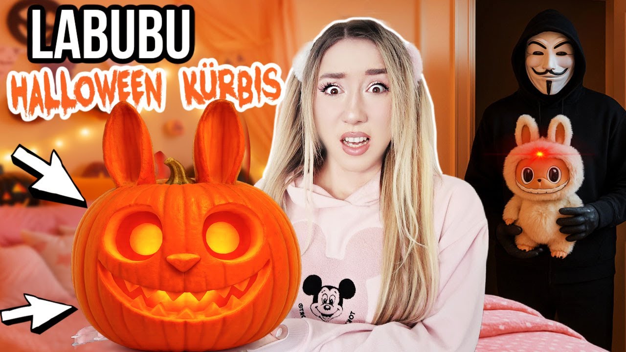 LABUBU KÜRBIS schnitzen für HALLOWEEN als JACK o LANTERN (GAME MASTER XXL ZIMOMO ist VERFLUCHT)