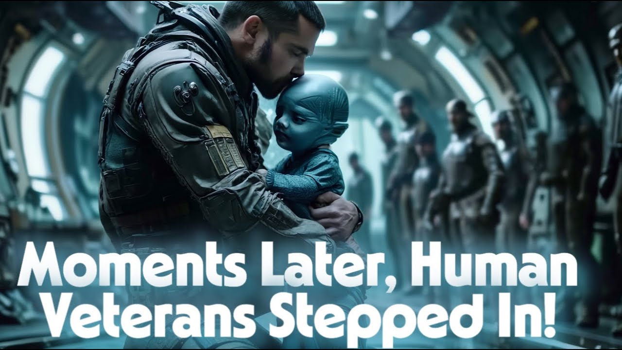 Alien Girl Cries, “My Mom Isn’t Allowed In!” — Moments Later, Human Veterans Stepped In | HFY