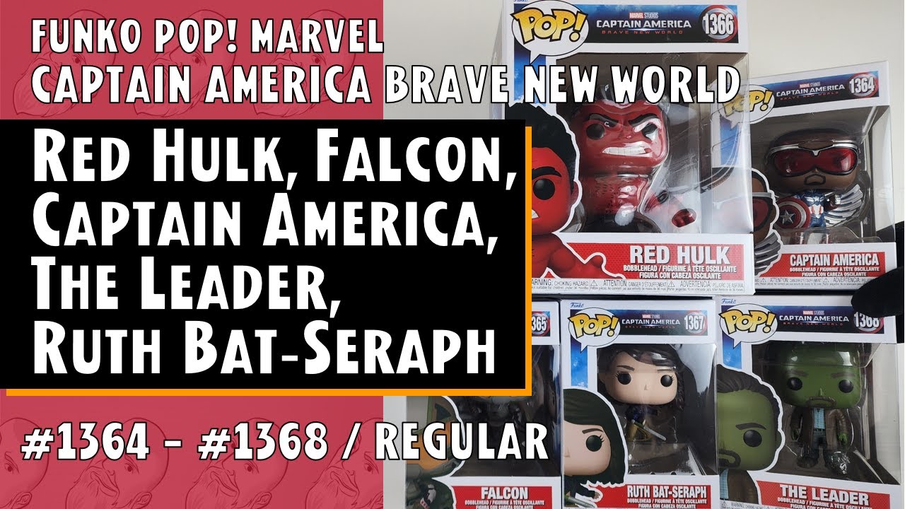 Captain America Brave New World Funko Pop - Marvel