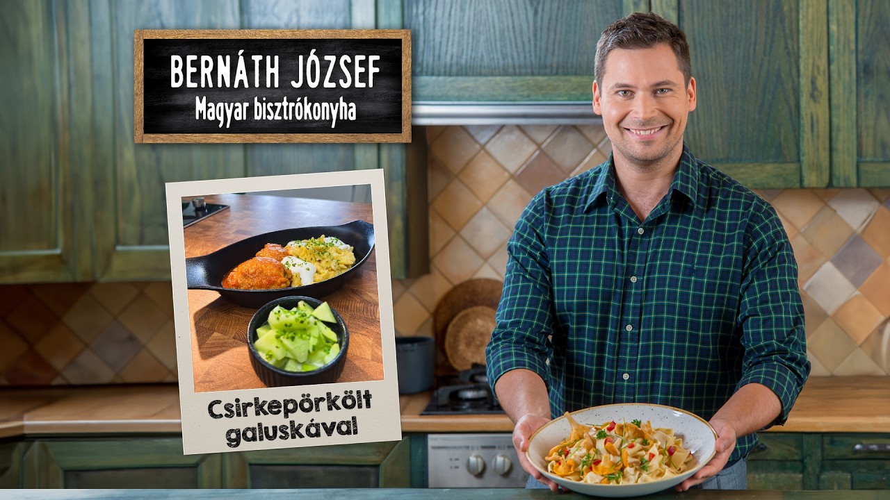 Csirkepörkölt galuskával | Magyar Bisztrókonyha👨🏻‍🍳