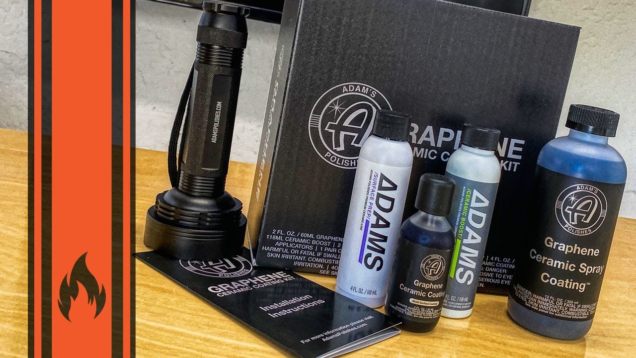 Unbox & Discuss Adam's Polishes Graphene Ceramic UV Coating Kit & Graphene Spray Ceramic Coating