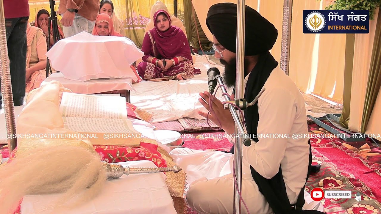 Shukrana Smagam At Residence of Bibi Harmanjit Kaur Ji Gurbaksh Colony Ropar