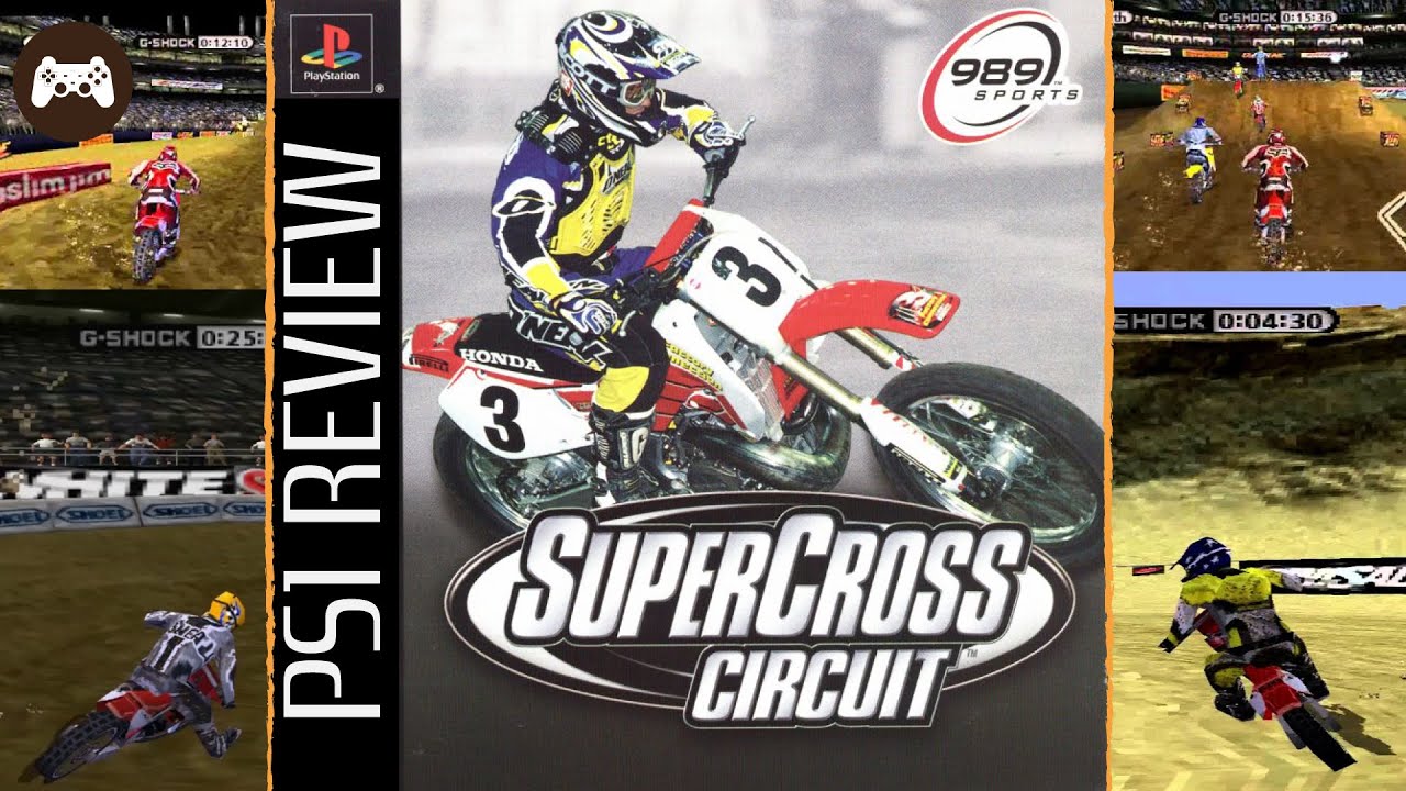 SuperCross Circuit PS1 Review - supercross circuit ps1