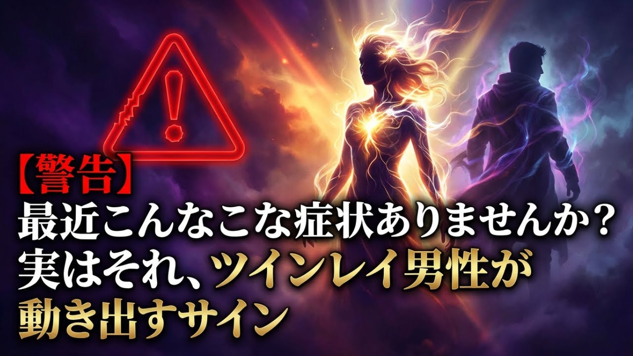 【警告】最近こんな症状ありませんか？実はそれ、ツインレイ男性が動き出すサイン7選｜見逃すと後悔します