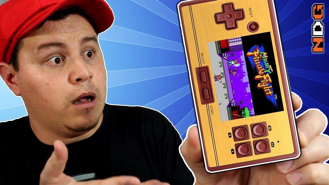 NINTENDINHO PORTÁTIL?  REVIEW COMPLETA FC POCKET 8 BITS