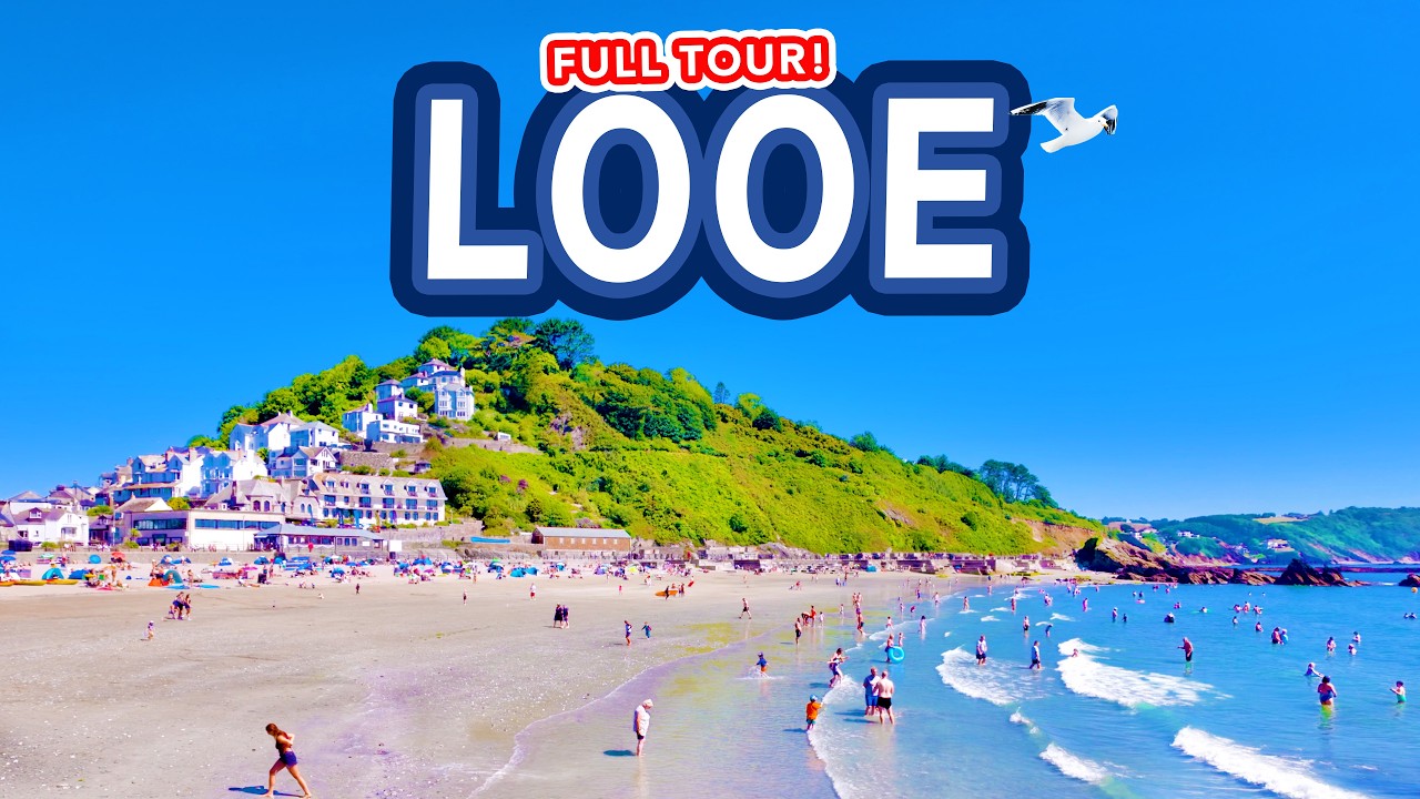 LOOE CORNWALL | Tour of Cornwall's BEST seaside holiday destination