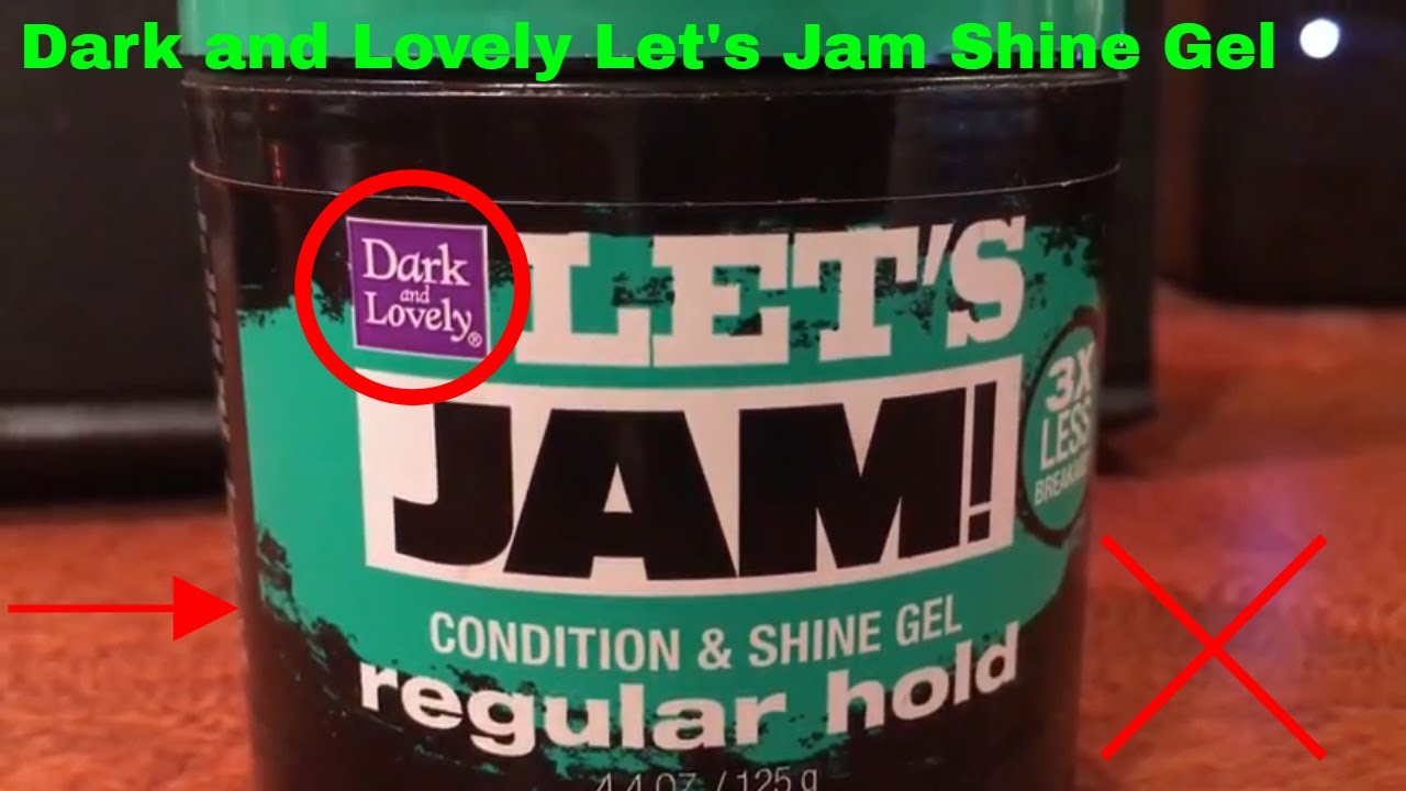 ✅  How To Use Dark and Lovely Let's Jam Shine Gel Review