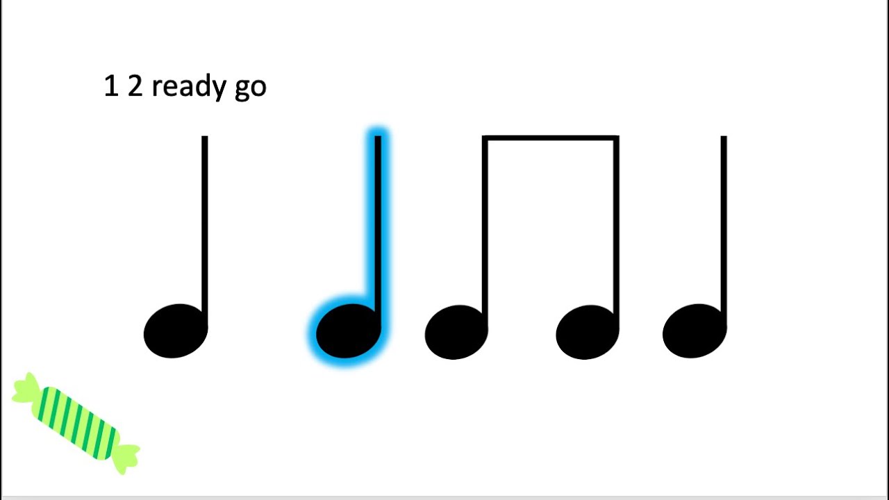 I Want Candy- Rhythm Play Along (Quarter and Eighth notes)