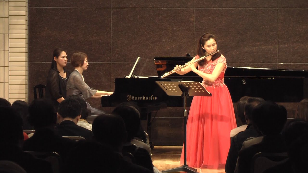 Ch.M.Widor: Suite pour Flute et Piano, ヴィドール: 組曲, Flute:Missa AOKI, Piano:Ikuko ODAI, 2017/3/24