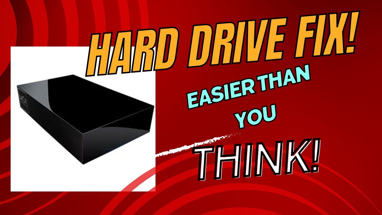 Music Production External Hard Drive Fix - Lacie Hard  Drive - No Power