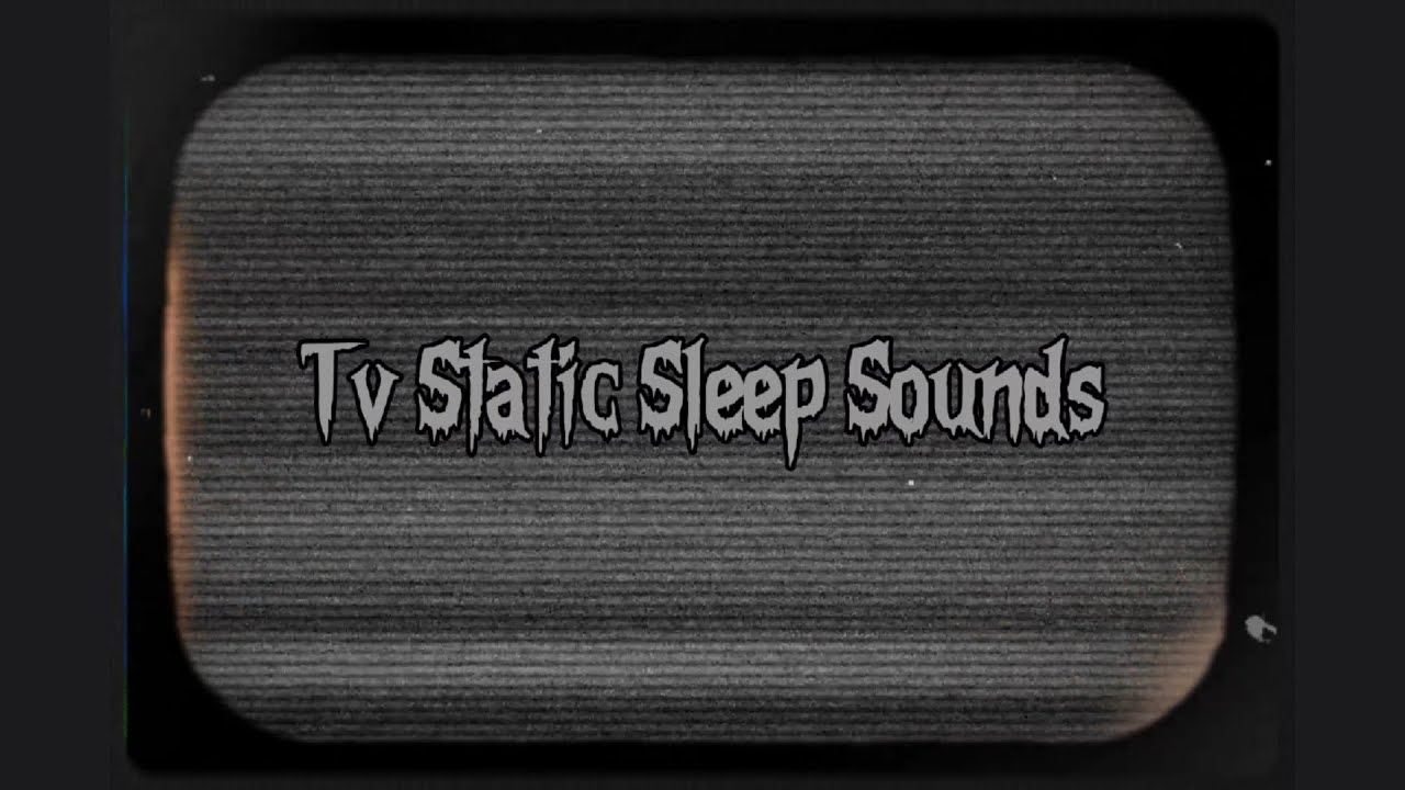 Tv Static Noise for Insomnia and Studying | Meditation, Calming 1HR.