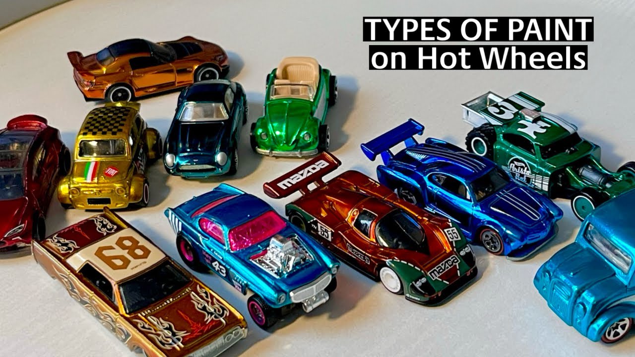 WHAT IS SPECTRAFLAME PAINT? The Types of Paint on Your Hot Wheels Explained (Enamel, Metallic, Etc)