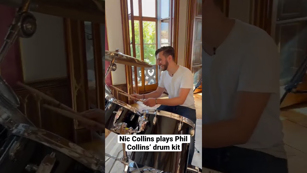 &ldquo;In The Air Tonight&rdquo; on Phil Collins&rsquo; drum kit #shorts
