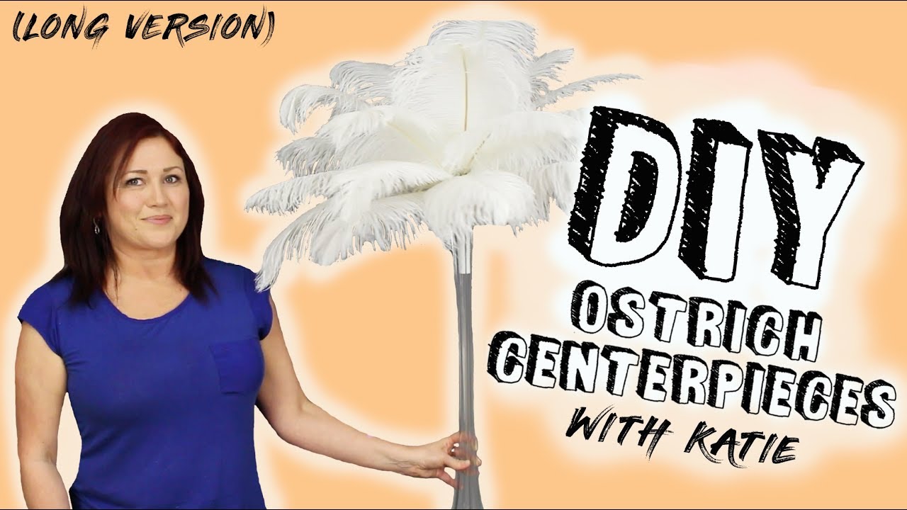 Ostrich Feather Centerpieces | How to Build a Beautiful Feather Centerpiece