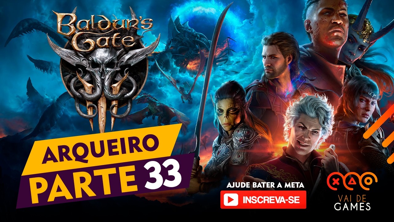 Arqueiro Algoz - #parte33  #bd3    |  SE -  INSCREVA [🔴ao vivo🔴]   #live #baldursgate3