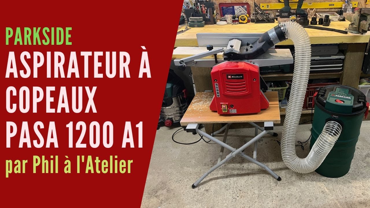 Aspirateur à copeaux Parkside PASA 1200 A1