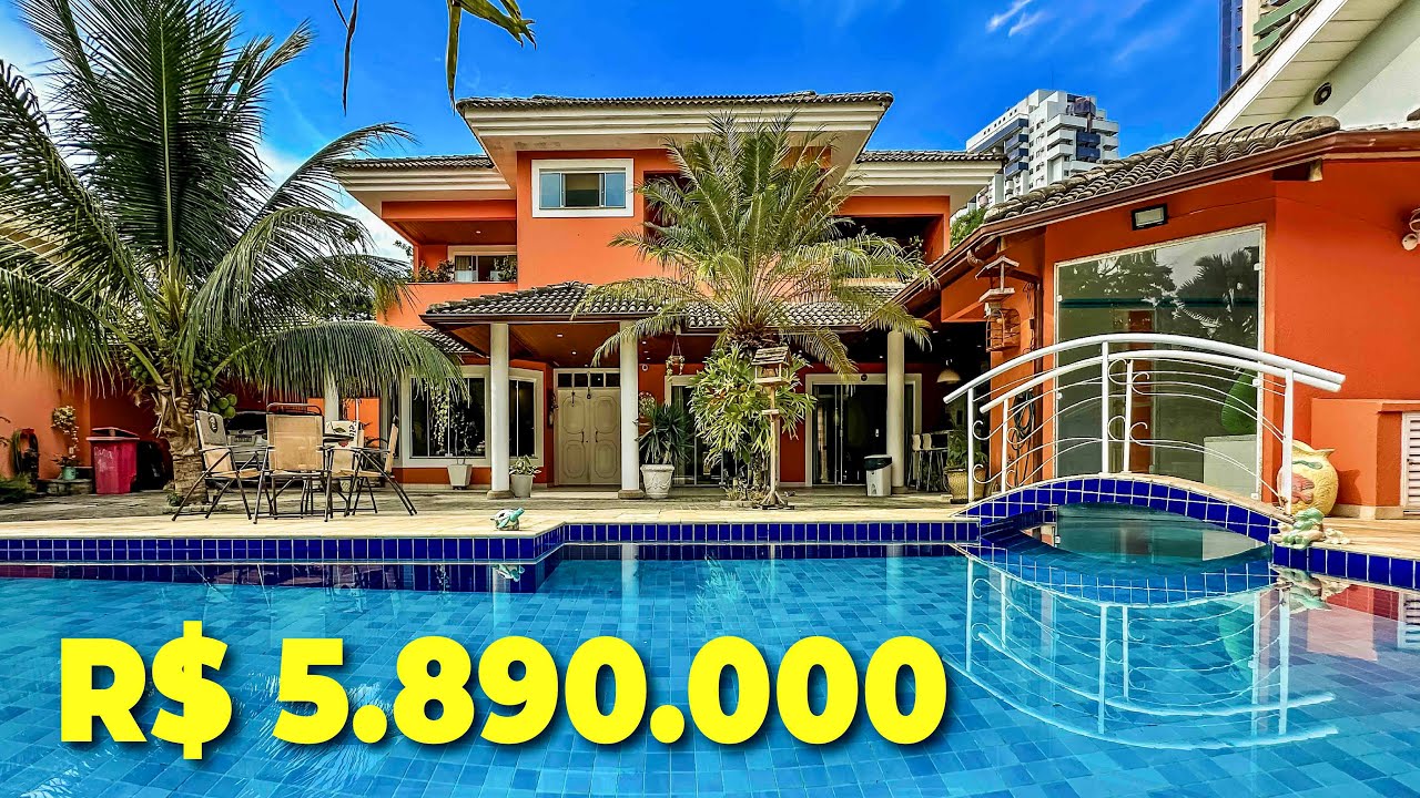 CASA TRIPLEX ESPETACULAR com lazer fora da curva em localização incrível na Barra da Tijuca.