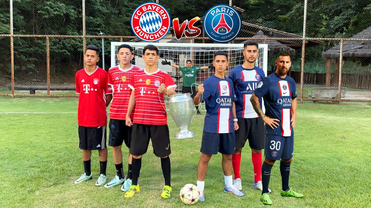 BAYERN x PSG COM MESSI NO TIME! UEFA CHAMPIONS LEAGUE ‹ Rikinho ›