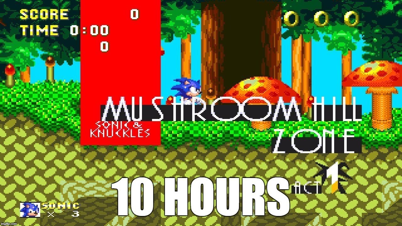 Sonic & Knuckles - Mushroom Hill Zone Act 1 Extended (10 Hours)