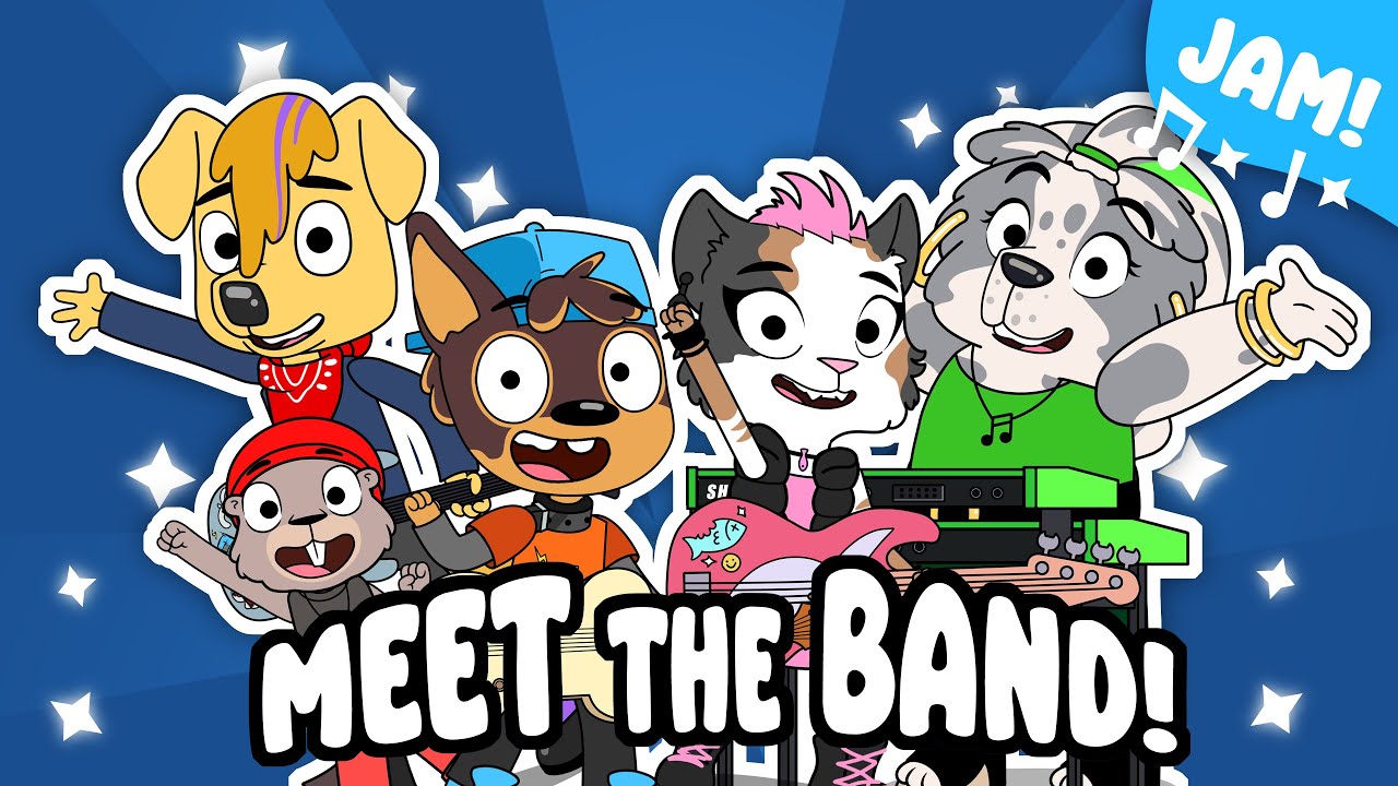 Meet the Band 🎸 | Shoe Biters | Animated Kids Rock Music Cartoon