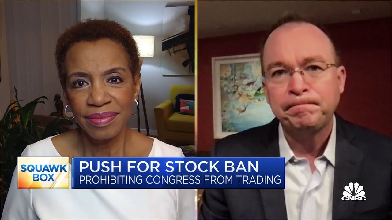 Two former Congress members debate stock trading ban
