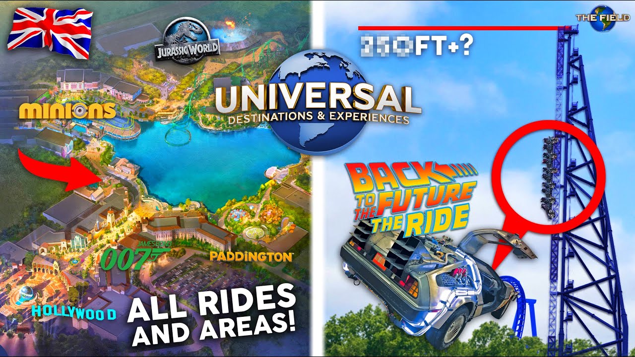 EVERY Ride Coming To Universal Studios Great Britain??