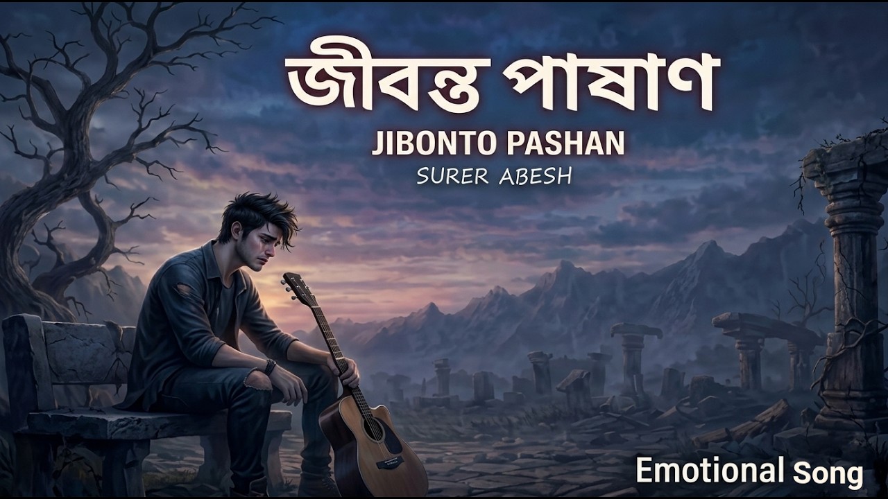 জীবন্ত পাষাণ | Jibonto Pashan | Surer Abesh | New Bangla Rock Song 2026