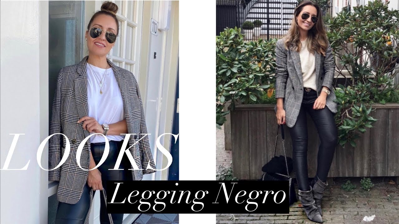 LOOKS LEGGING NEGRO 2022 | LOOKS DE INVIERNO 2022 | BASICOS DE INVIERNO | YOLANDA MARTIN