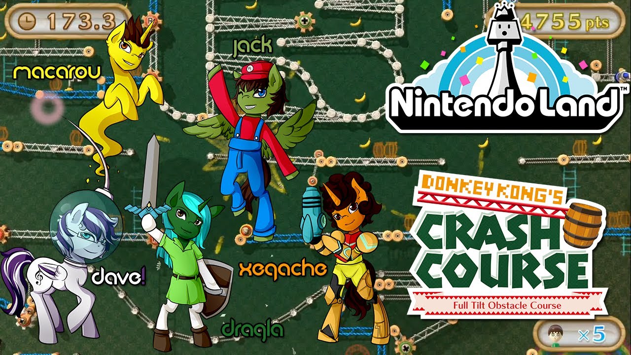 Nintendo Land с Джеком и компанией - Экспресс-курс по Donkey Kong