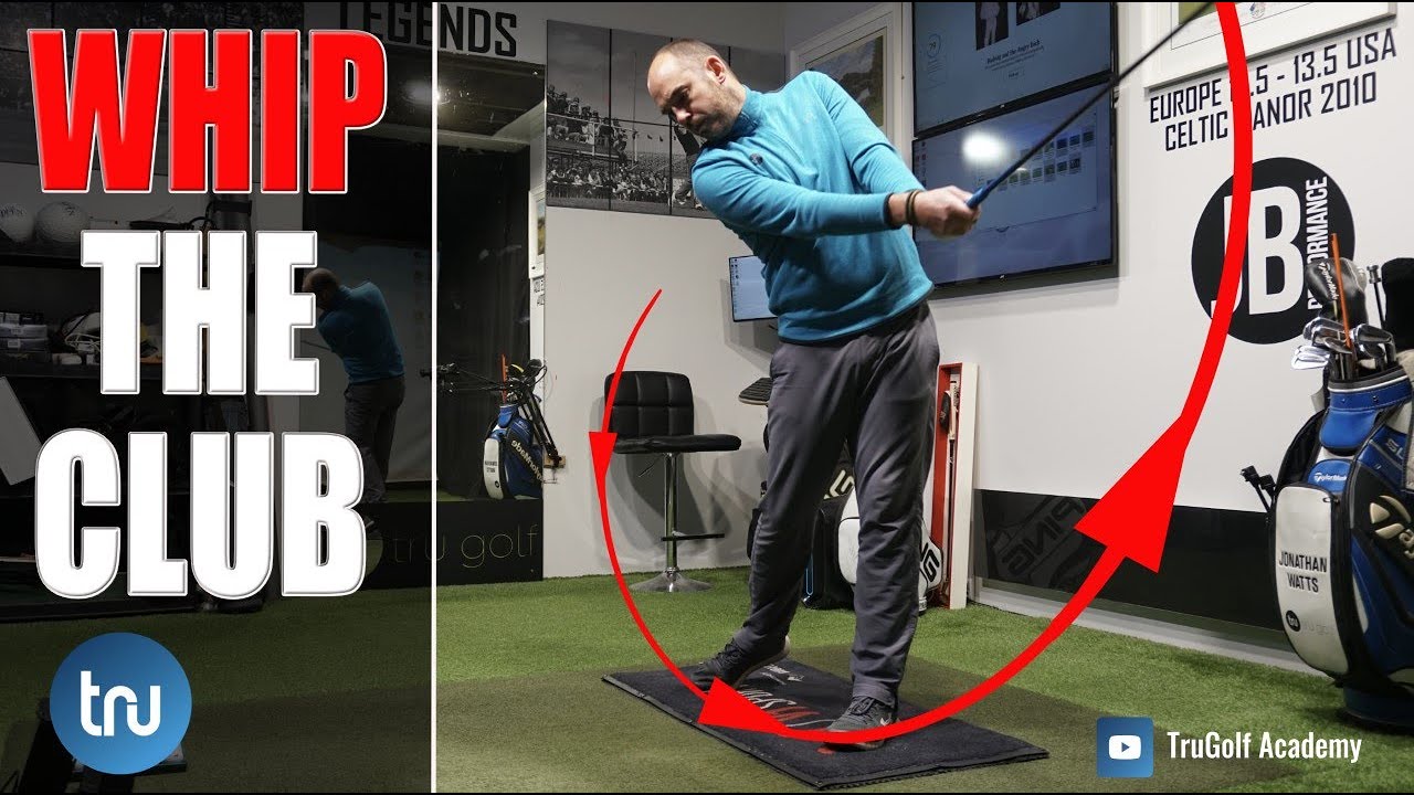 SIMPLE GUIDE TO REALLY WHIP THE GOLF CLUB THROUGH THE BALL!