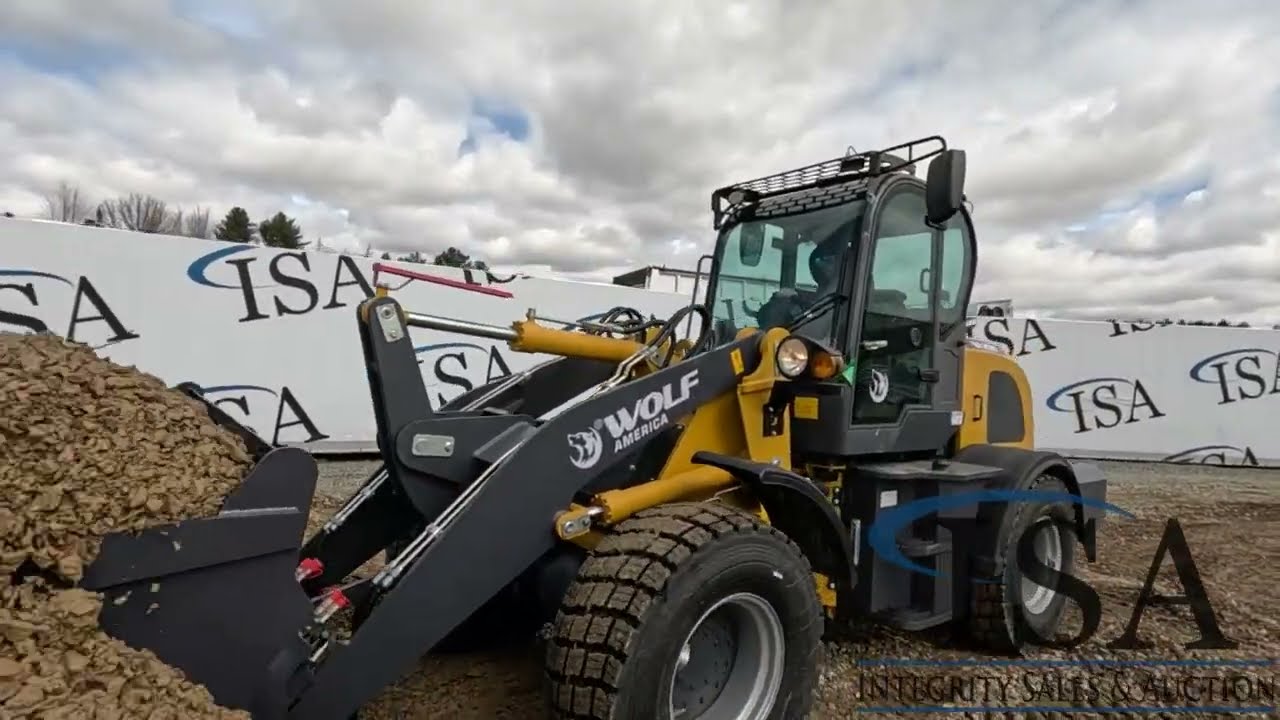 45784 - 2024 Wolf America WL200 Wheel Loader Will Be Sold At Auction!