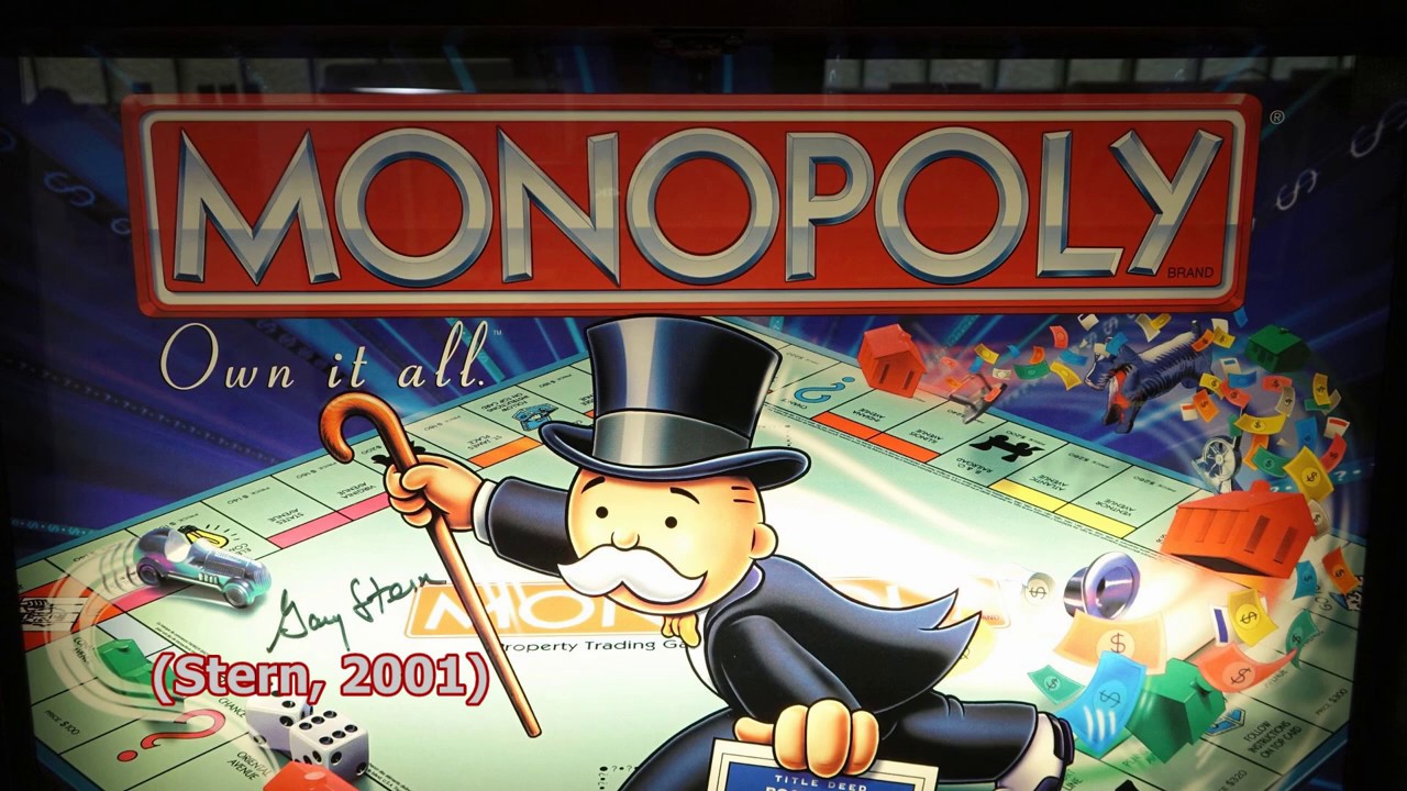 Monopoly (Stern, 2001) Flipper Pinball