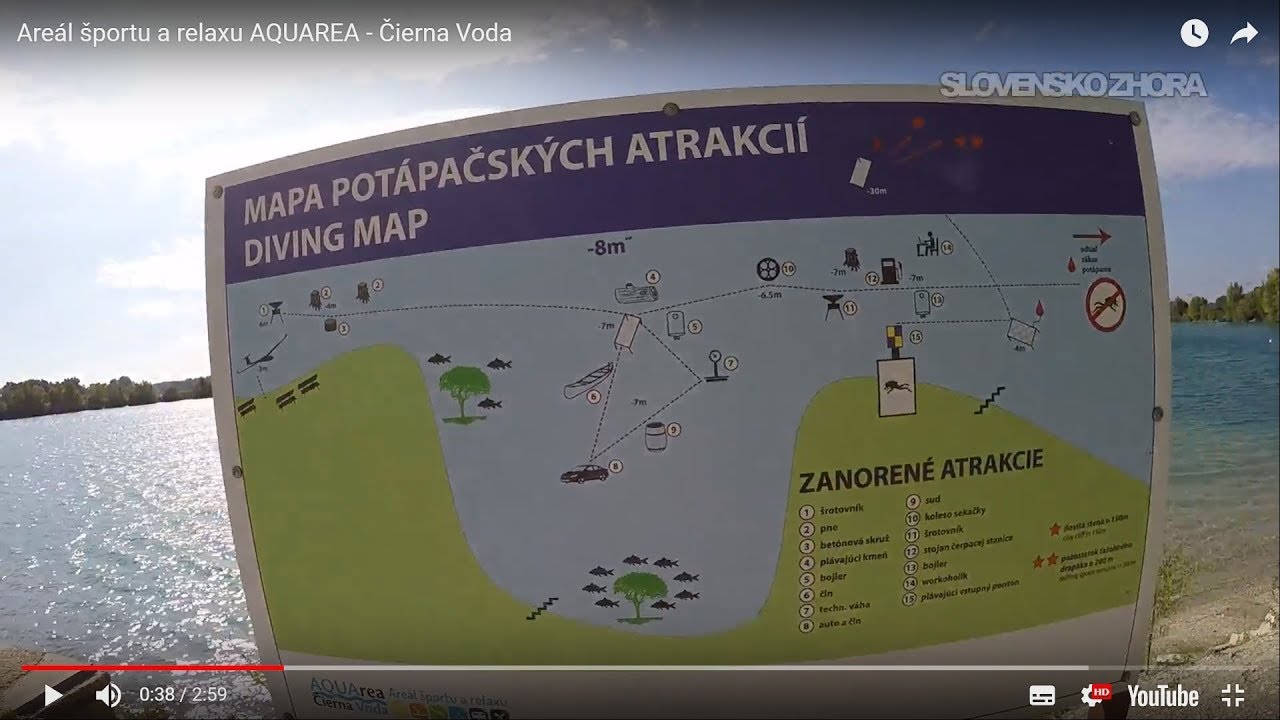 Areál športu a relaxu AQUAREA - Čierna Voda