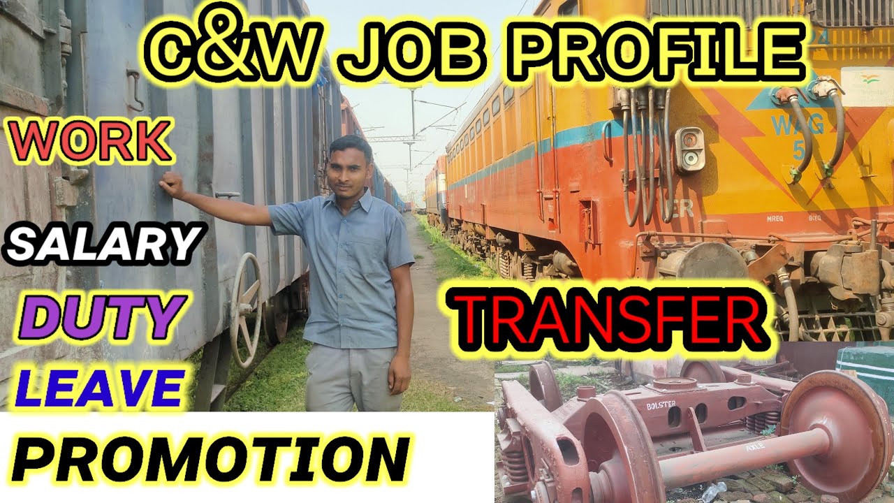 RAILWAY CARRIAGE & WAGON POST JOB कैसा होता है | salary | workload | promotion A-Z जानकारी ✅