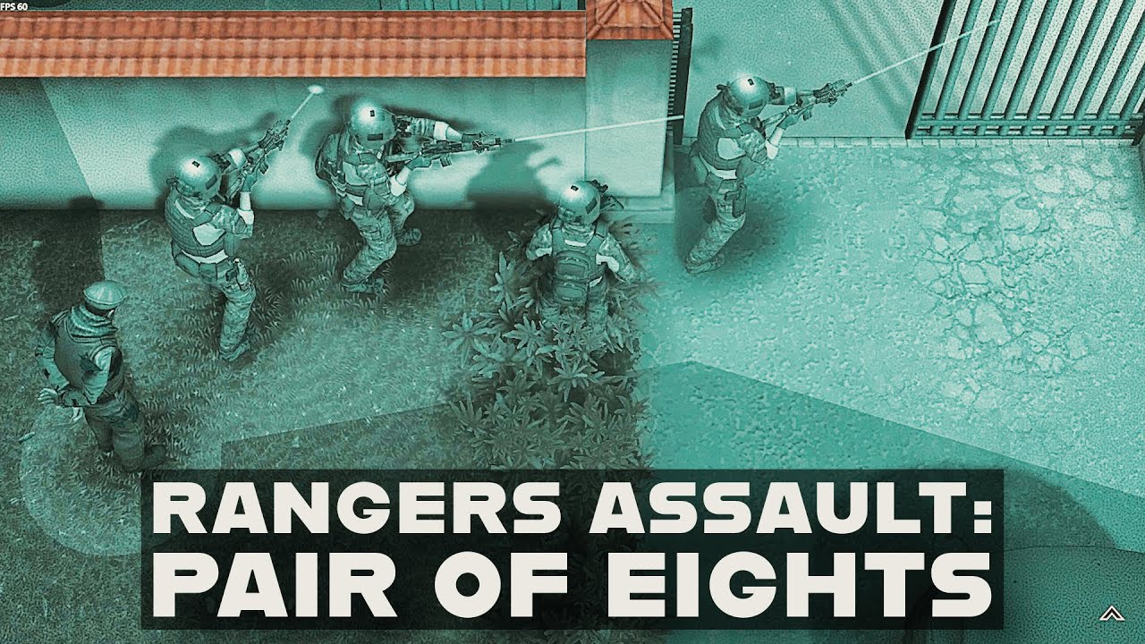 RANGER NIGHT OPS: TWIN VILLAS - TWO TARGETS  | DOOR KICKERS 2 TASK FORCE NORTH | 75th RANGERS