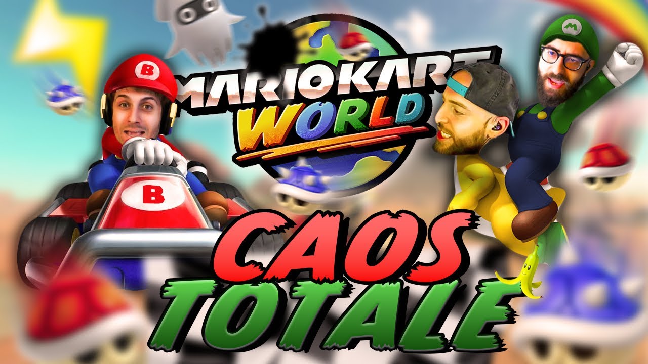 SFIDA CLAMOROSA SU MARIO KART WORLD CON MARZA
