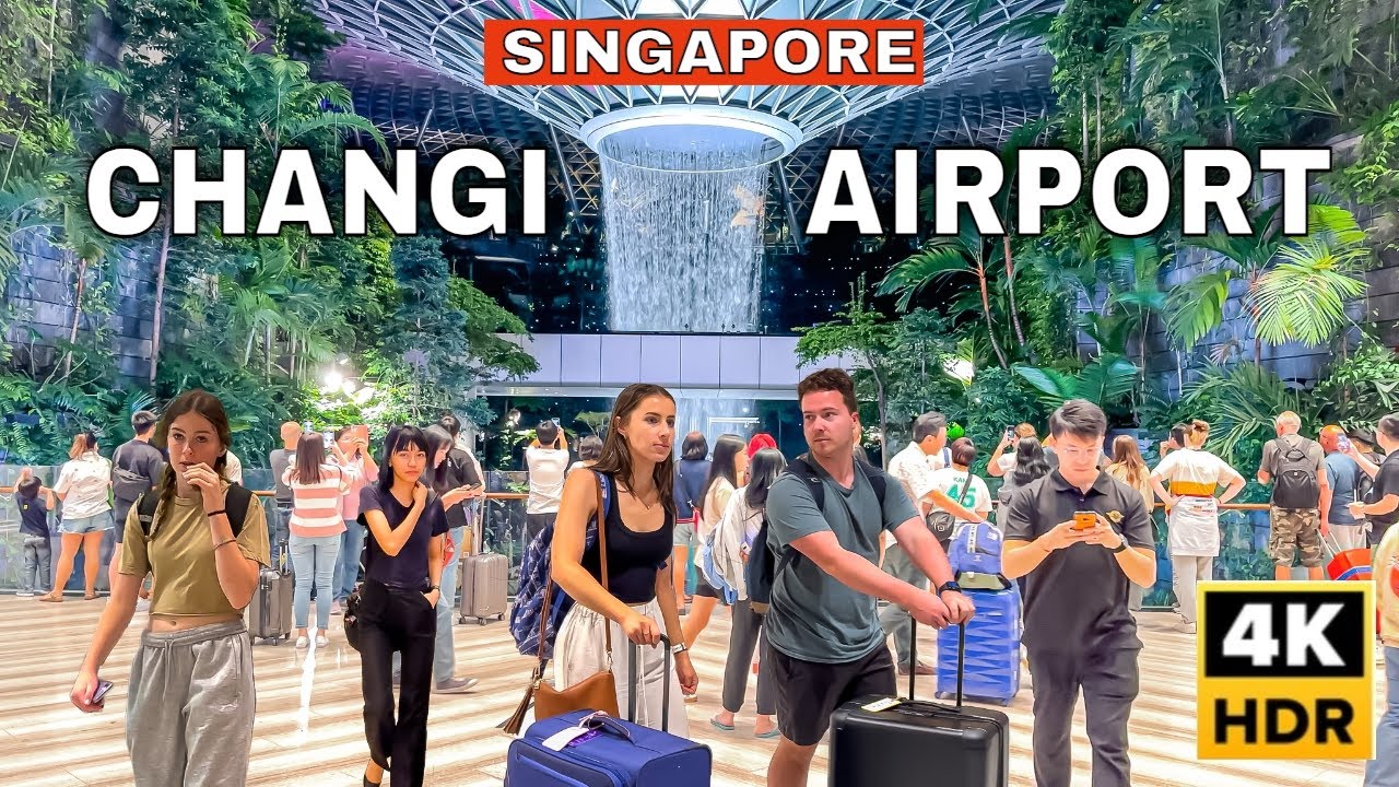 Discover the World's Best Airport: A Tour of Singapore's Award-Winning Changi Airport 2023