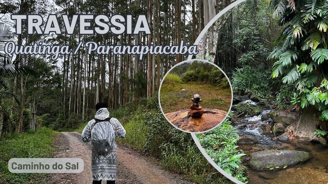 Travessia Quatinga / Paranapiacaba - subida na Pedra Grande de Quatinga
