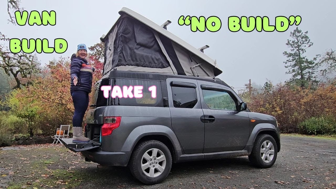 How to Turn Any SUV into a Camper (With No Permanent Modifications!) – Honda Element #camping