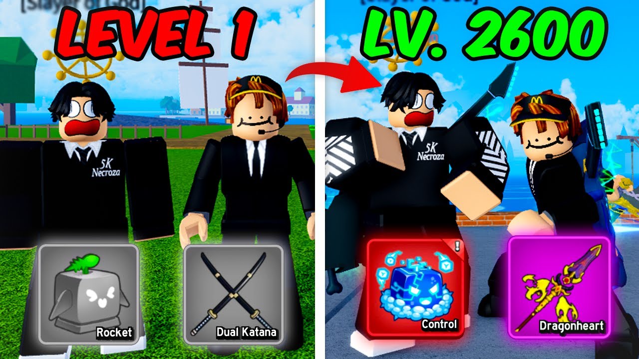 Blox Fruits, But We Race To Strongest..