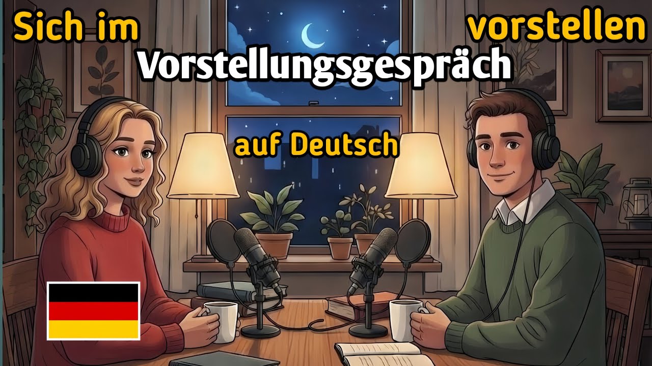 How to Introduce Yourself in a Job Interview 🇩🇪 | Perfect Answer with Examples
