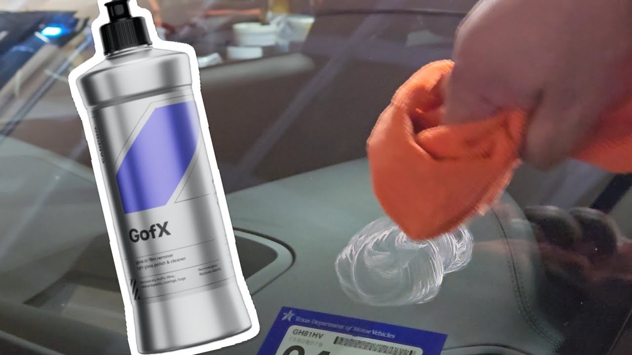 [НОВИНКА] CARPRO GofX Средство для полировки и удаления налета на стекле