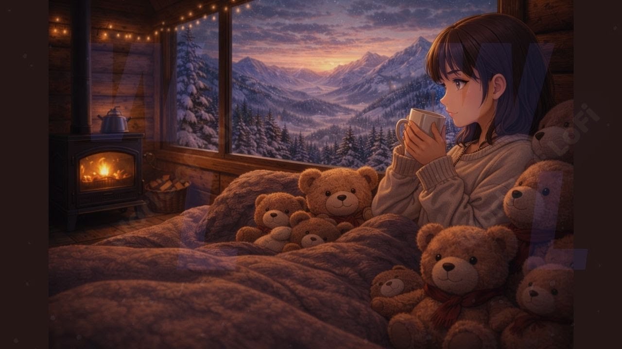 Night 🏔️🔥 | Calm Sleep Music for Deep Rest & Relaxation