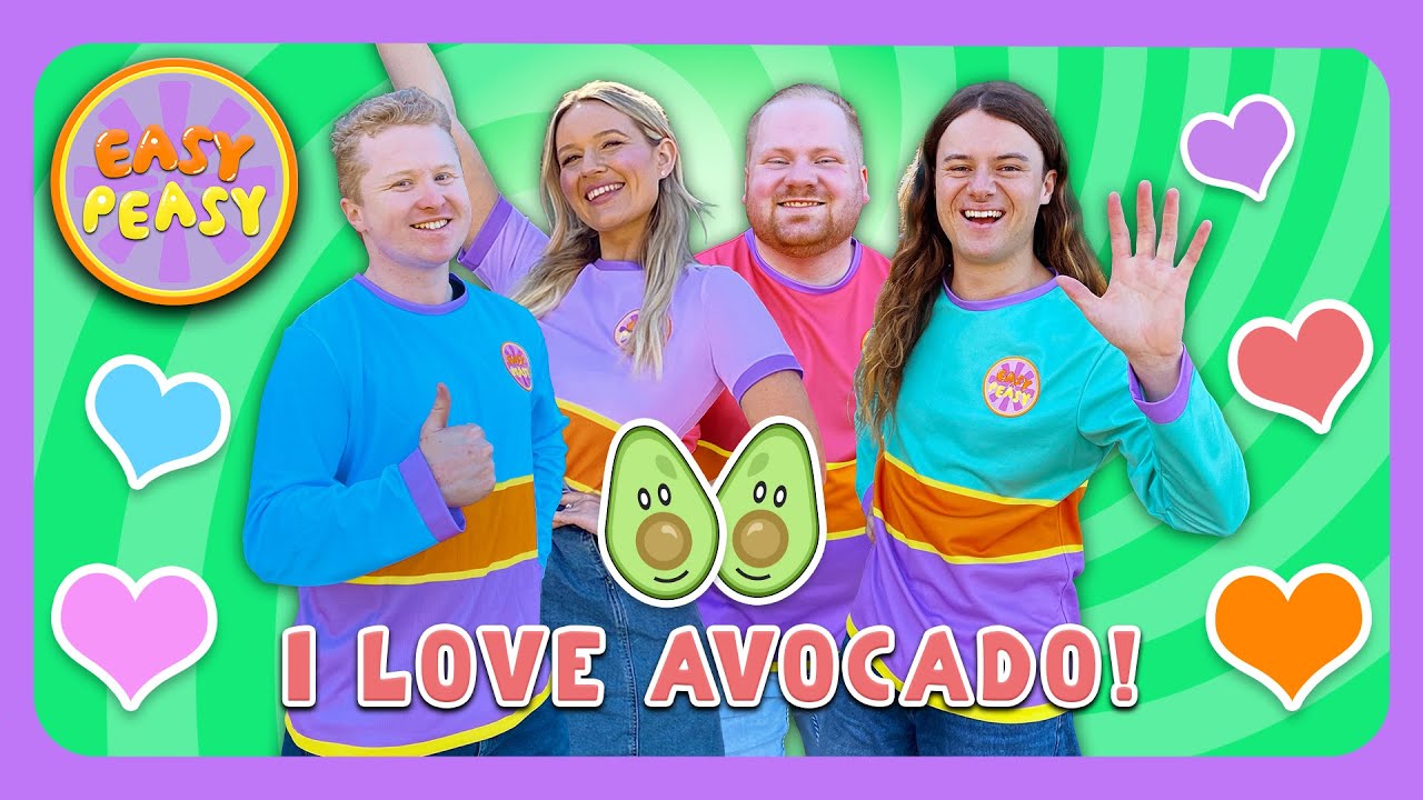 I Love Avocado! | Fun Fruit Song For Kids! | Easy Peasy 🥑